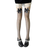 Kawaii Knee High Stockings With Bows